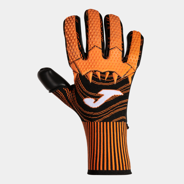 Вратарские перчатки JOMA GUANTES PORTERO AREA 360 NEGRO NARANJA