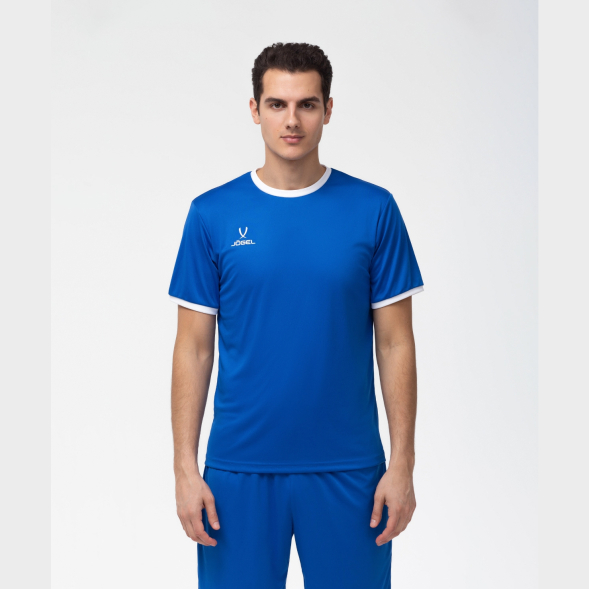 Футболка футбольная JOGEL CAMP Origin, синий/белый