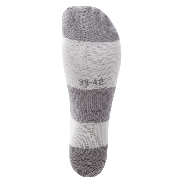 Гетры футбольные JOGEL CAMP BASIC SOCKS 00, белый/серый/серый