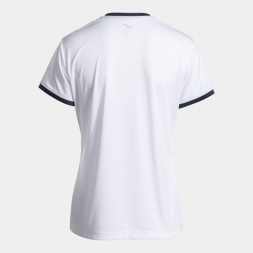 Футболка JOMA CAMISETA MANGA CORTA COMBI PREMIUM BLANCO DARK NAVY