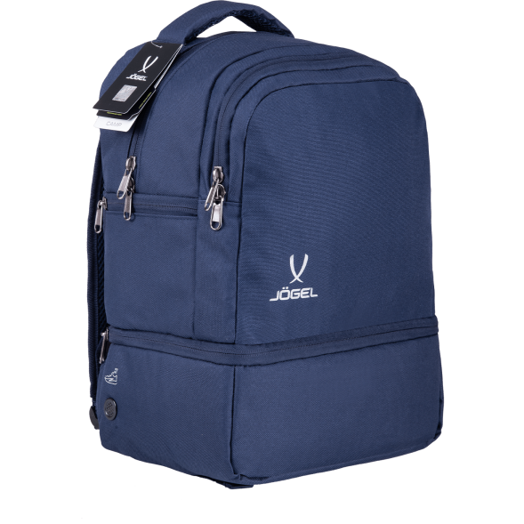 Рюкзак JOGEL CAMP Double Bottom с двойным дном, темно-синий
