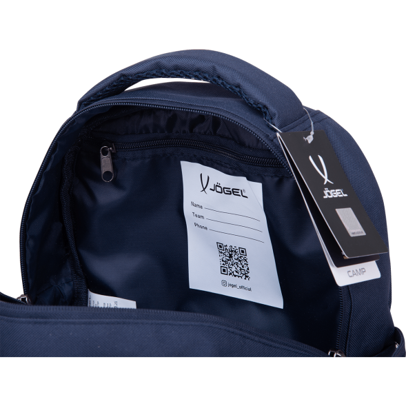 Рюкзак JOGEL CAMP Double Bottom с двойным дном, темно-синий