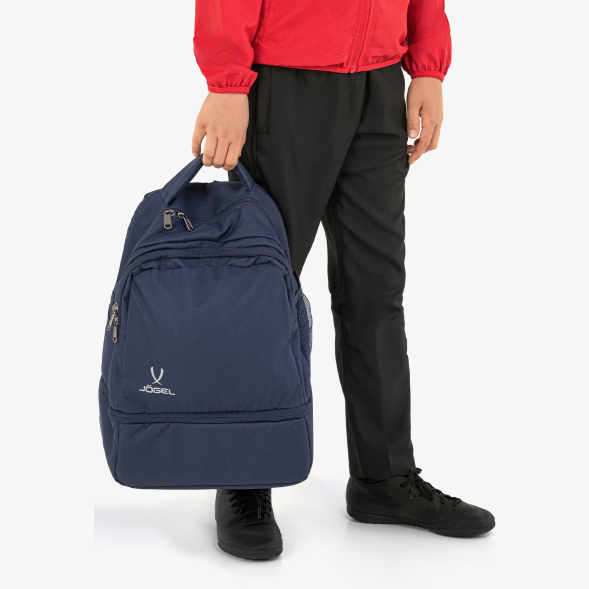 Рюкзак JOGEL CAMP Double Bottom с двойным дном, темно-синий