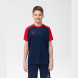 Футболка игровая JOGEL CAMP Reglan Jersey, темно-синий/красный, детский