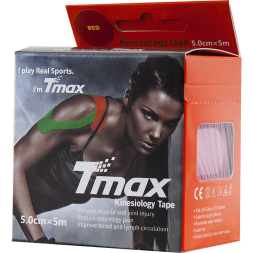 Тейп кинезиологический TMAX Extra Sticky 5 см x 5 м, 423112, телесный