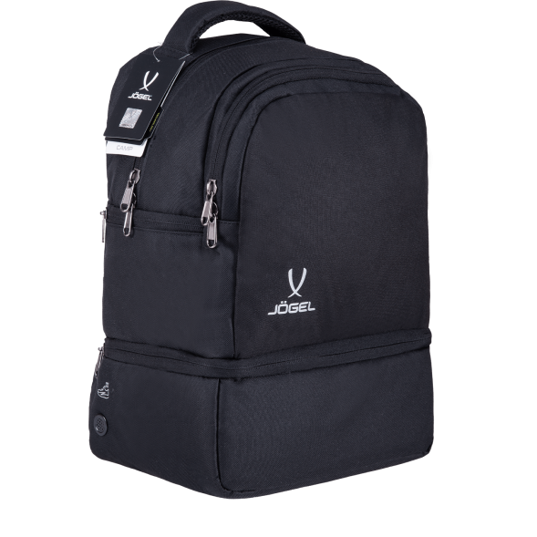 Рюкзак JOGEL CAMP Double Bottom с двойным дном, черный