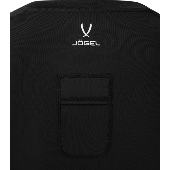 Футболка компрессионная судейская JOGEL PerFormDRY Referee Baselayer Tee SS, черный
