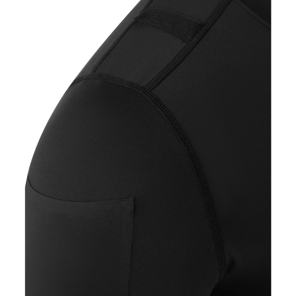 Футболка компрессионная с длинным рукавом судейская JOGEL PerFormDRY Referee Baselayer Tee LS, черный