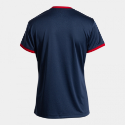 Футболка JOMA CAMISETA MANGA CORTA COMBI PREMIUM MARINO ROJO