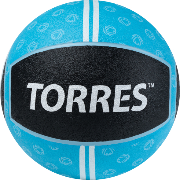 Медбол TORRES AL00231, 1кг, желто-черный