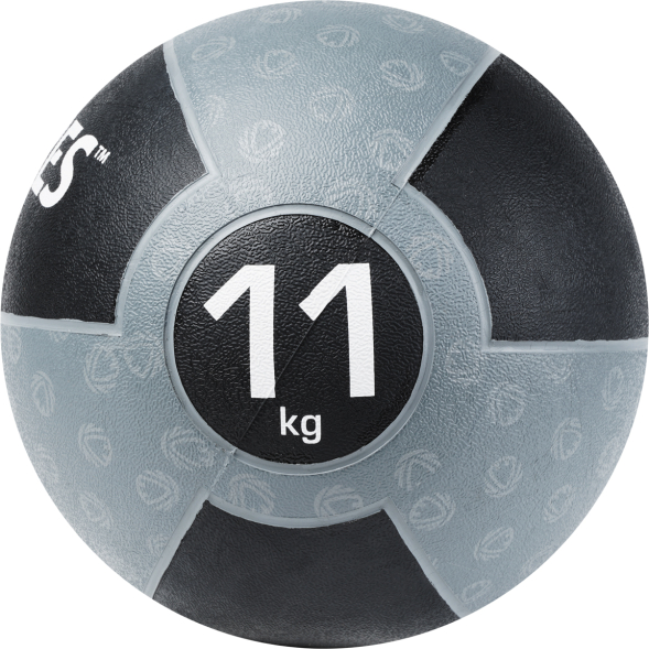 Медбол TORRES AL00231, 1кг, желто-черный