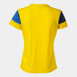 Футболка JOMA CAMISETA MANGA CORTA CREW V AMARILLO ROYAL