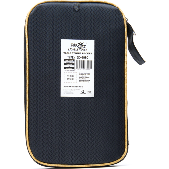 Ракетка для настольного тенниса DOUBLE FISH CK-208,  1 ракетка с сумкой-чехлом