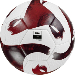 Мяч футб. ADIDAS Tiro League TB HZ1294, р.4, 32 пан., ПУ, термосшивка, бело-бордовый