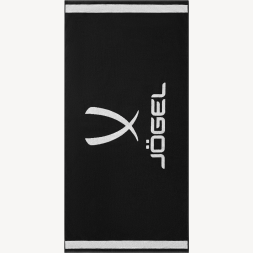 Полотенце спортивное JOGEL ESSENTIAL Towel L, 70х140, черный/белый