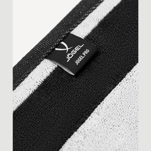 Полотенце спортивное JOGEL ESSENTIAL Towel L, 70х140, черный/белый