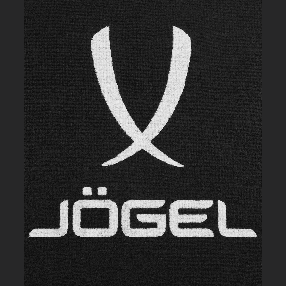 Полотенце спортивное JOGEL ESSENTIAL Towel L, 70х140, черный/белый