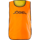 Манишка двухсторонняя JOGEL Reversible Bib, оранжевый/лаймовый, детский