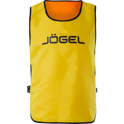 Манишка двухсторонняя JOGEL Reversible Bib, оранжевый/лаймовый, детский