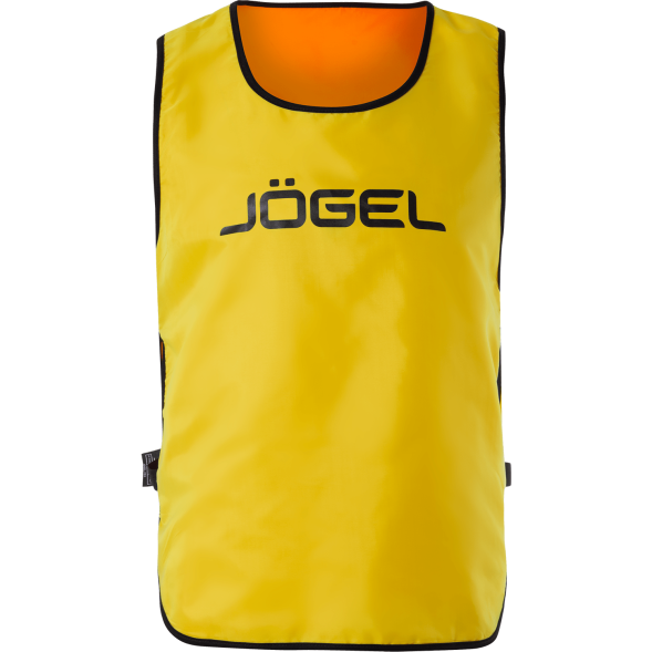 Манишка двухсторонняя JOGEL Reversible Bib, оранжевый/лаймовый, детский