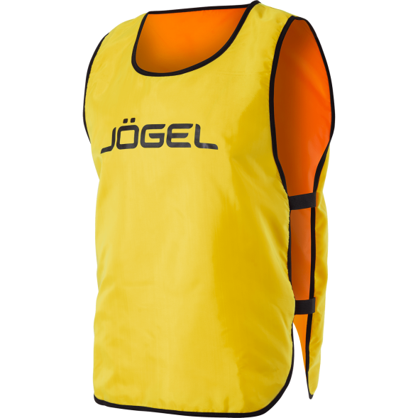 Манишка двухсторонняя JOGEL Reversible Bib, оранжевый/лаймовый, детский