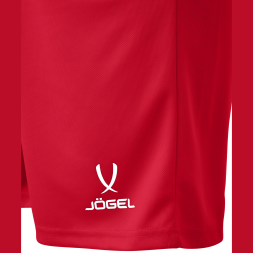 Шорты баскетбольные JÖGEL CAMP Basic, красный, детский