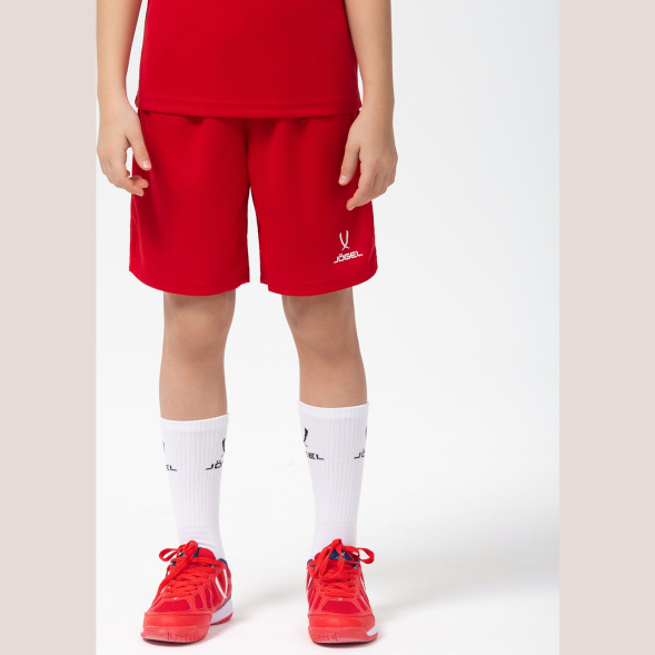 Шорты баскетбольные JOGEL CAMP Basic, красный, детский