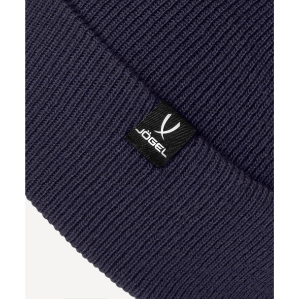 Шапка JOGEL ESSENTIAL High Beanie, темно-синий