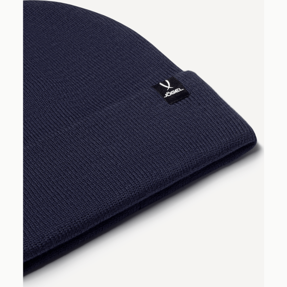 Шапка JOGEL ESSENTIAL High Beanie, темно-синий