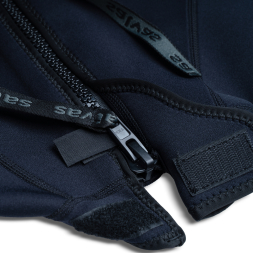 Гидрокостюм для плавания SALVAS Shorty Nemo Adult MS003-48 чёрно-синий