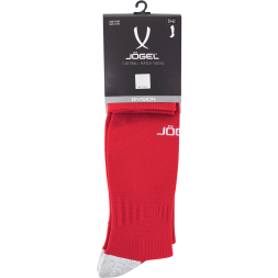Гетры футбольные JÖGEL Match Socks, красный