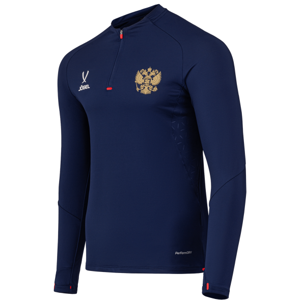 Джемпер тренировочный JÖGEL NATIONAL PerFormDRY Training Zip Top, темно-синий