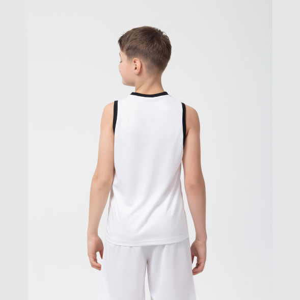 Майка баскетбольная JOGEL CAMP Basic, белый, детский