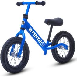 Беговел Atemi Turbo, ABBK01D, СИНИЙ, рама алюминий, колеса (30, 48 см) надувные