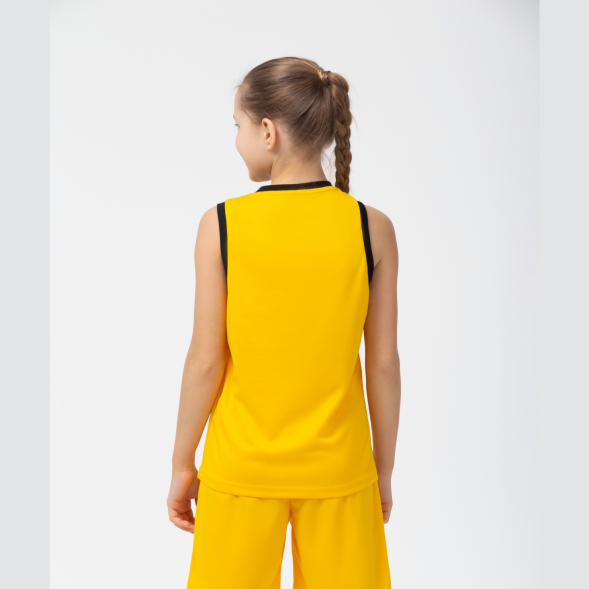 Майка баскетбольная JOGEL CAMP Basic, желтый, детский