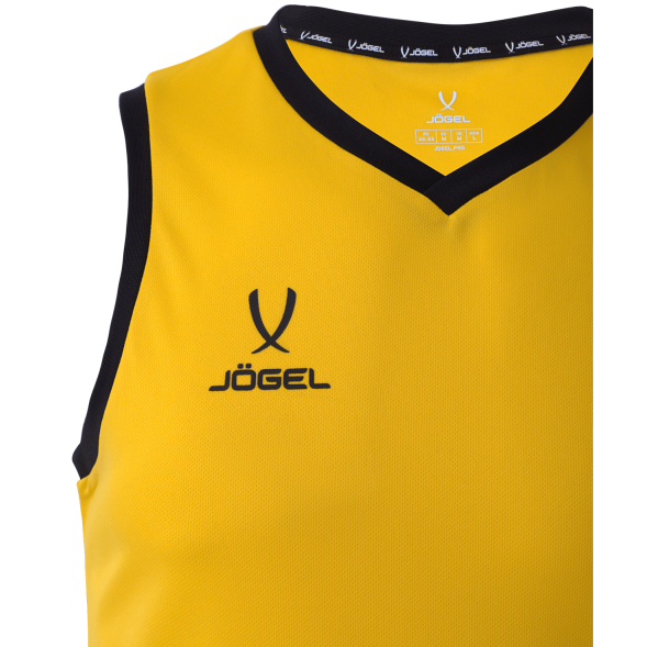 Майка баскетбольная JOGEL CAMP Basic, желтый, детский