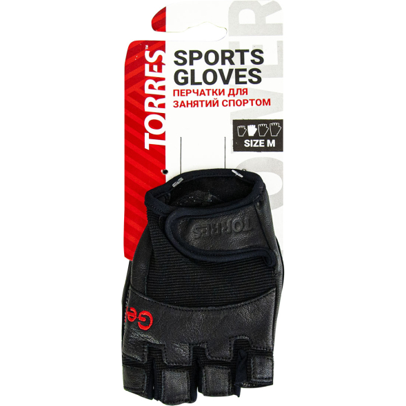 Перчатки для занятий спортом TORRES PL6049L, размер L