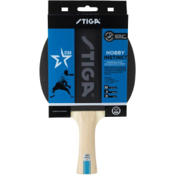 Ракетка для н/т Stiga Hobby Instinct, 1210-6318-01, для начин., накл. 1,5 мм ITTF, конич. ручка