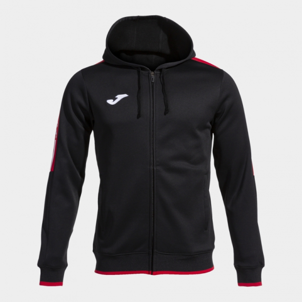 Толстовка с капюшоном JOMA OLIMPIADA NEGRO ROJO