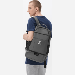 Рюкзак с двойным дном JÖGEL CAMP Double Bottom 2.0, темно-серый