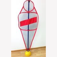 Силуэт игрока Айр Мэш Красный