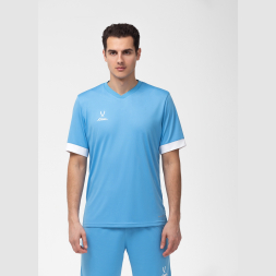 Футболка игровая JÖGEL DIVISION PerFormDRY Union Jersey, голубой/белый/белый