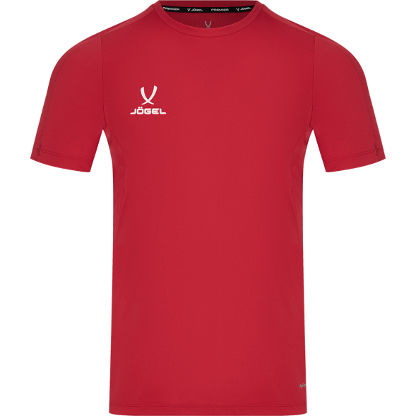 Футболка тренировочная JOGEL PREMIER PerFormDRY Training Poly Tee, красный