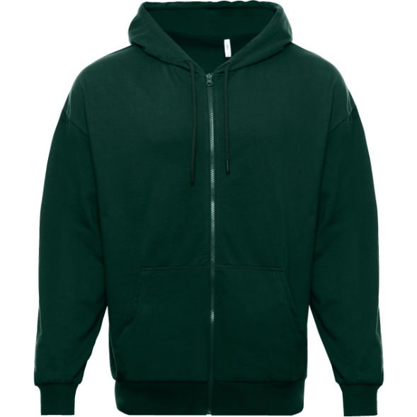 Толстовка STAN Oversize Zip с капюшоном футер без начёса 240, 99