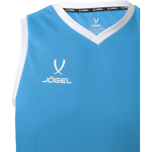 Майка баскетбольная JOGEL CAMP Basic, бирюзовый, детский