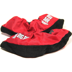 Чехлы для коньков мягкие BIG BOY, BB-COV-DS-RD-M, полиэстер, красный