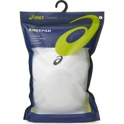 Наколенники ASICS Gel Kneepad 3053A181-100-L, р.L, вискоза, полиэстер, резина, белые