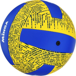Мяч волейбольный MINSA, PU, машинная сшивка, 18 панелей, р. 5