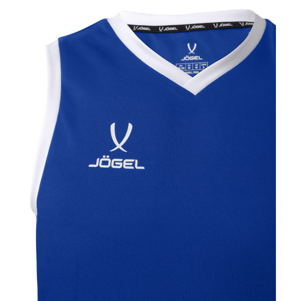Майка баскетбольная JOGEL CAMP Basic, синий, детский