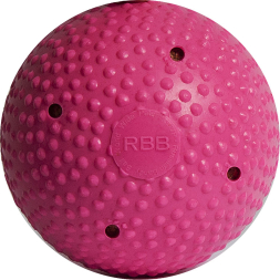 Мяч для хоккея на льду I.V.P MR-MH, FIB Appr, ярко-малиновый